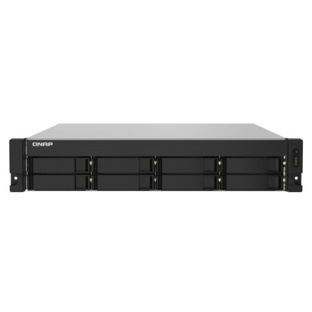 Memorizzazione in Rete NAS Qnap TS-832PXU-RP-4G 4 GB RAM Nero