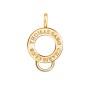 Perlina Donna Thomas Sabo X0247-413-39 Dorato 1,5 cm