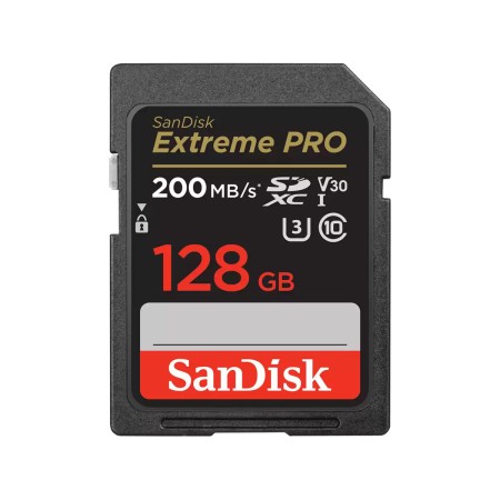 Scheda Di Memoria Micro SD con Adattatore SanDisk Extreme PRO 128 GB