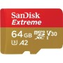 Scheda Di Memoria Micro SD con Adattatore SanDisk Extreme 64 GB