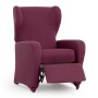 Copridivano poltrona con gambe separate Eysa ULISES Bordeaux 90 x 100 x 75 cm