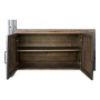 Mobile TV DKD Home Decor Nero Metallo Brad (145 x 40 x 86 cm)