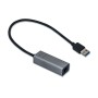 Adattatore USB con Ethernet i-Tec U3METALGLAN Nero