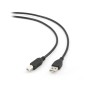 Cavo USB 2.0 A con USB B GEMBIRD CCP-USB2-AMBM-6 (1,8) Nero