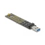 Adattatore per Hard Disk DELOCK 64069 Verde USB USB 3.1 PCIe M.2