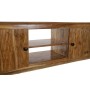 Mobile TV DKD Home Decor 145 x 42 x 61 cm Nero Marrone Acacia