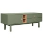 Mobile TV Home ESPRIT Verde polipropilene Legno MDF 140 x 40 x 55 cm