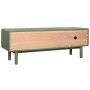 Mobile TV Home ESPRIT Verde polipropilene Legno MDF 140 x 40 x 55 cm