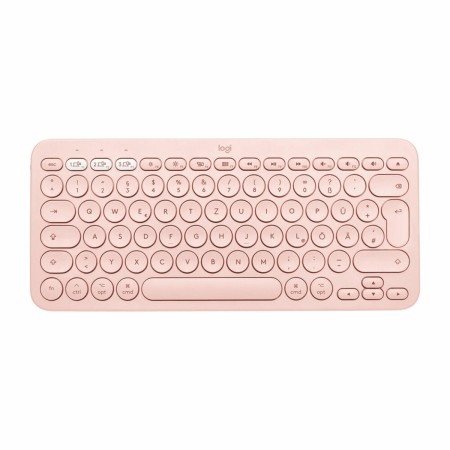 Tastiera Logitech 920-010400 Spagnolo Rosa Qwerty in Spagnolo QWERTY