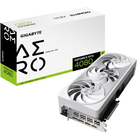 Scheda Grafica Gigabyte GeForce RTX 4080 AERO 16 GB GDDR6X NVIDIA GeForce RTX 4080