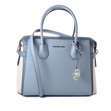 Borsa Donna Michael Kors MERCER Azzurro 30 x 23 x 10 cm