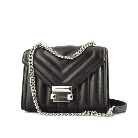 Borsa a Tracolla Michael Kors WHITNEY-BLACK Nero 20 x 15 x 9 cm