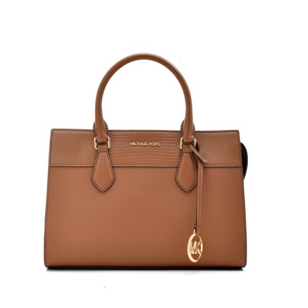 Borsa Donna Michael Kors Sheila Marrone 29 x 20 x 11 cm