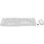 Tastiera e Mouse Wireless Logitech MK295 Francese Bianco AZERTY