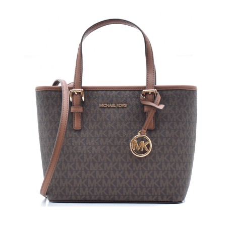 Borsa Donna Michael Kors 35T9GTVT0B-BROWN Marrone 22 x 18 x 10 cm