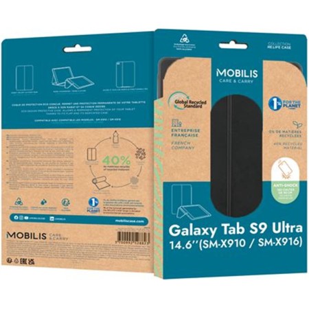 Custodia per Tablet Mobilis 068010 14,6" Galaxy Tab S9 Ultra Nero