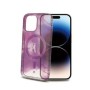 Custodia per Cellulare Celly iPhone 15 Pro Viola Trasparente