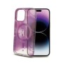 Custodia per Cellulare Celly iPhone 15 Pro Max Viola Trasparente