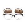 Montatura per Occhiali + Occhiali da Sole Belstaff HATCHER-NEGRO-W Ø 55 mm Clip On