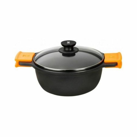 Casseruola BRA A270324 (24 cm) Nero Metallo Alluminio Alluminio Forgiato Alluminio fuso Ø 24 cm 4 L