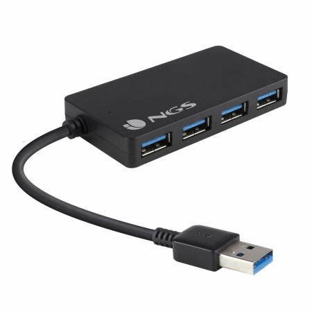 Hub USB 4 Porte NGS 244305 Nero