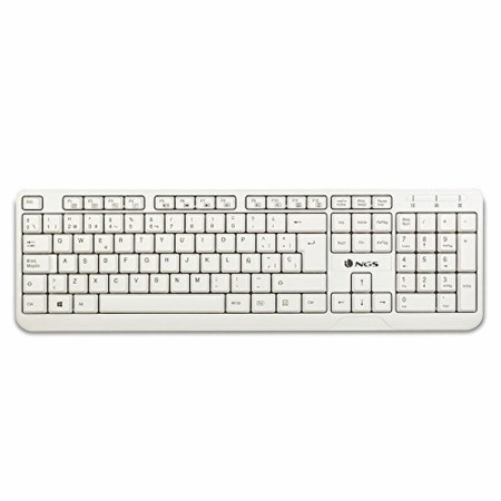 Tastiera NGS NGS-KEYBOARD-0284 Bianco