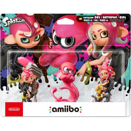 Statuina da Collezione Amiibo OCTOLING GIRL BOY OCTOP