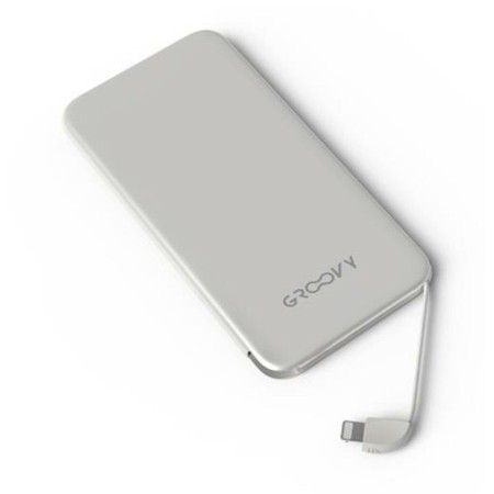 Power Bank GROOVY Bianco 4000 mAh