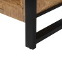 Mobile TV MARA 150 x 45 x 60 cm Naturale Nero Legno Ferro