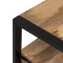 Mobile TV MARA 150 x 45 x 60 cm Naturale Nero Legno Ferro