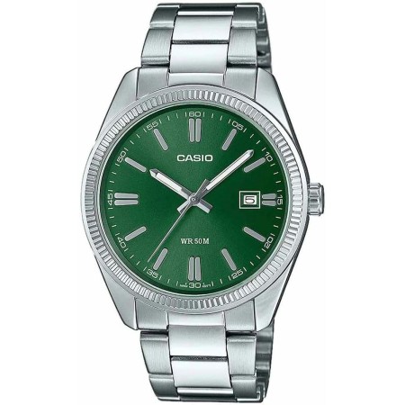 Orologio Uomo Casio Verde Argentato