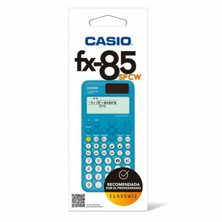 Calcolatrice Casio Azzurro Plastica