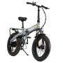 Bicicletta Elettrica Nilox J4 PLUS 20X4P Grigio 250 W 13000 mAh 20"