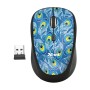 Mouse senza Fili Trust Yvi Azzurro Nero Multicolore