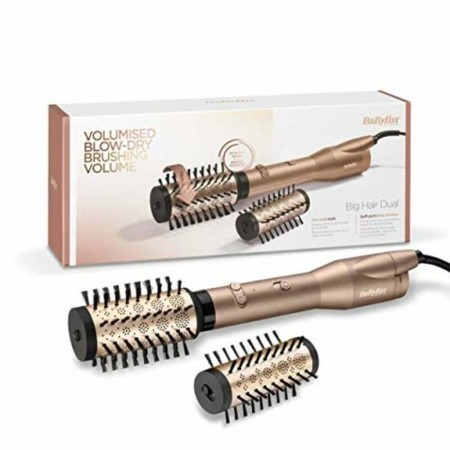 Spazzola Termica AS952E Babyliss Nero Champagne Dorato Elettrico (2 Unità) (1 Unità) 650W (3 pcs)