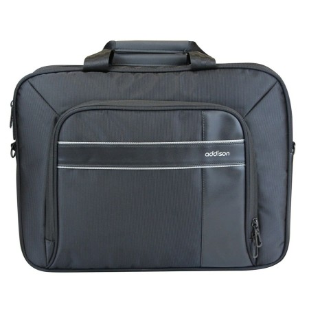 Valigetta per Portatile Addison 301014 Nero Monocromatica 40 x 32 x 9 cm