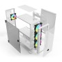 Case computer desktop ATX Savio RAPTOR WHITE X1 Nero Multicolore