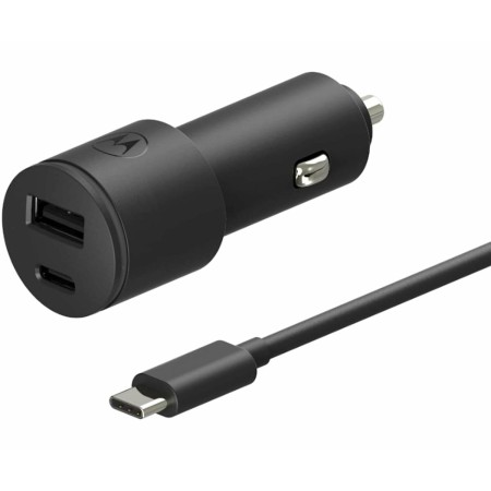 Caricabatterie per Auto Motorola 1XUSB A+C