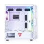 Case computer desktop ATX Modecom AMIRANI ARGB Bianco Multicolore