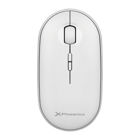 Mouse Ottico Wireless Phoenix Bianco 1600 dpi (1 Unità)