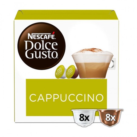 Capsule di caffè Nestle Cappuccino (8 uds)