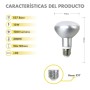 Lampadina LED Silver Electronics 999007 R90 E27 Grigio 12 W 3000K