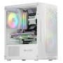 Case computer desktop ATX Logic ARAMIS ARGB Bianco