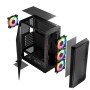 Case computer desktop ATX Logic PORTOS ARGB Bianco Nero