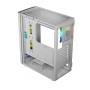 Case computer desktop ATX Logic ARAMIS ARGB Bianco