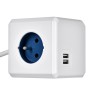 Multipresa Cubo Allocacoc PowerCube Extended USB Type E Azzurro (1,5 m)