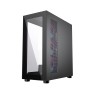 Case computer desktop ATX GEMBIRD CCC-FC-X450MAX Nero Multicolore