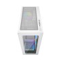 Case computer desktop ATX GEMBIRD CCC-FC-X450MAX-W Bianco Multicolore