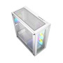 Case computer desktop ATX GEMBIRD CCC-FC-X450MAX-W Bianco Multicolore