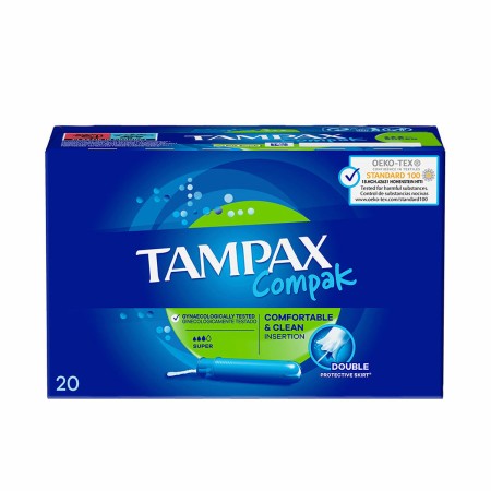 Assorbenti Interni Super Tampax Compak 20 Unità